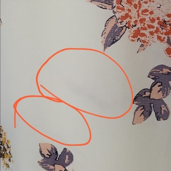 Xhilaration Floral Lace and Tassel Trimmed Bohemian Kimono Cover- Up - Size L - Picture 7 of 7